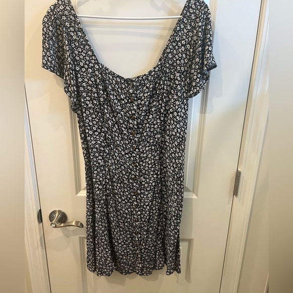American Eagle Button Down Floral Dress - Picture 1 of 3